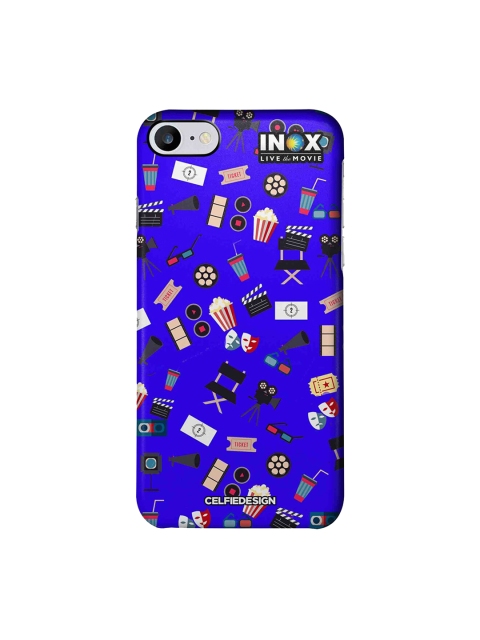

CelfieDesign Blue & Black Love Cinema Apple iPhone 7 Sustainable Back Cover