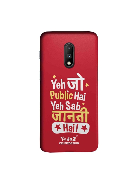 

CelfieDesign Multicoloured Yeh Jo Public Hai OnePlus 7 Back Cover, Multi