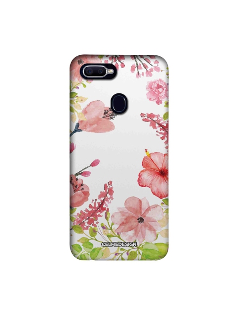 

CelfieDesign White & Pink Aquarelle Gardens Oppo F9 Pro Sustainable Back Cover