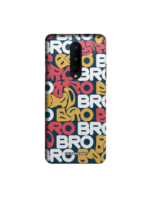

CelfieDesign Multicoloured Bro OnePlus 8 Back Cover, Multi