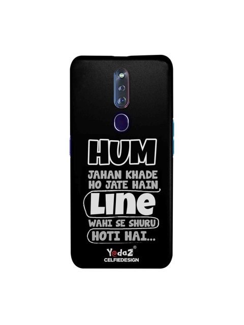 

CelfieDesign Black & White Oppo F11 Pro Back Cover