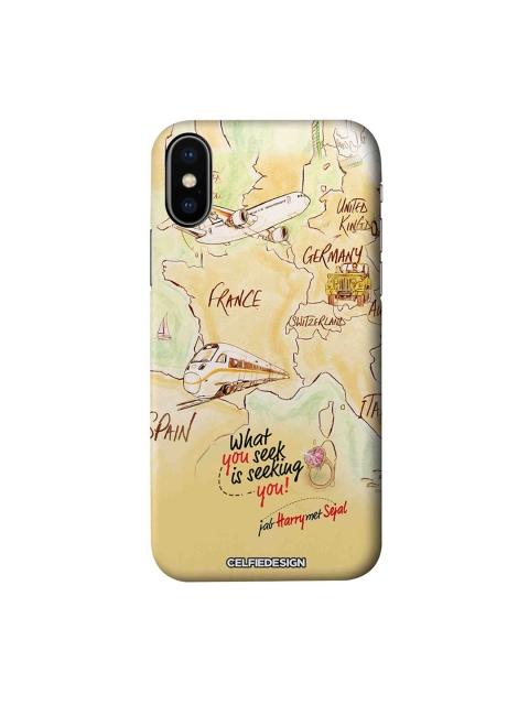 

CelfieDesign Brown & Green Jab Harry Met Sejal Apple iPhone XS Sustainable Back Cover