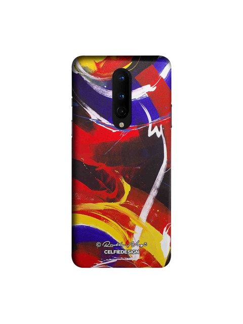 

CelfieDesign Multicoloured New World OnePlus 8 Back Cover, Multi