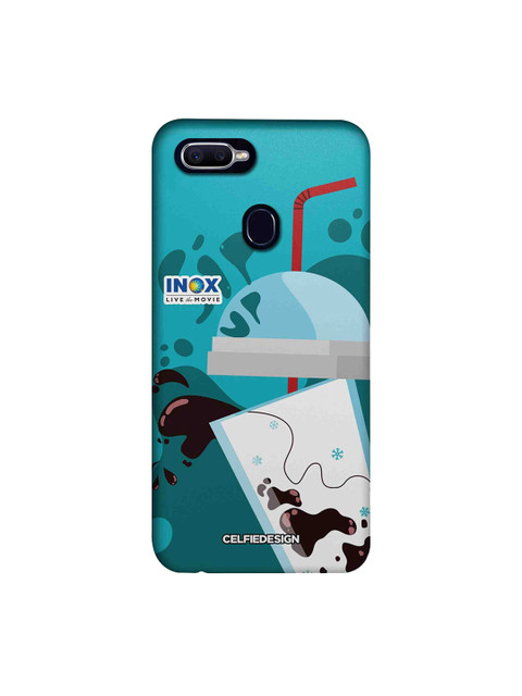 

CelfieDesign Blue & White Inox Sipup Oppo F9 Pro Back Cover