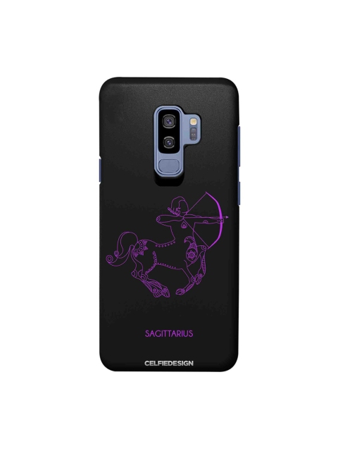 

CelfieDesign Black & Purple Sagittarius Zodiac Samsung Galaxy S9 Plus Back Cover