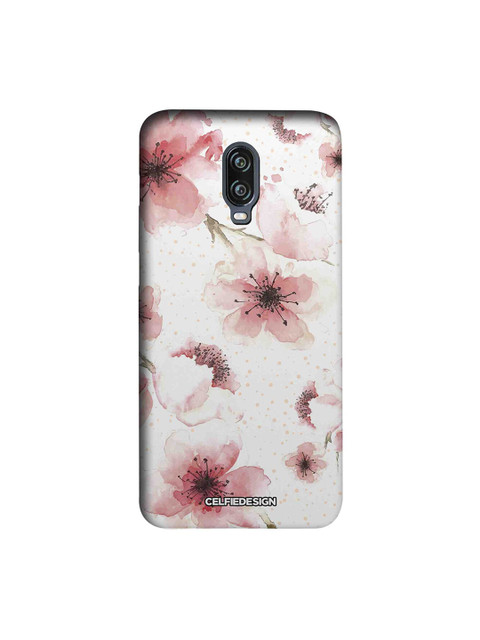 

CelfieDesign Off-White & Peach-Colored Pastels OnePlus 6T Sustainable Back Case