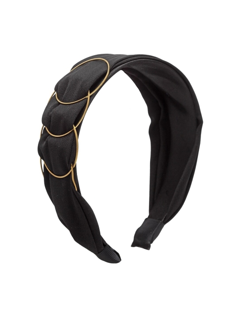 

Ferosh Black Embellished Hairband