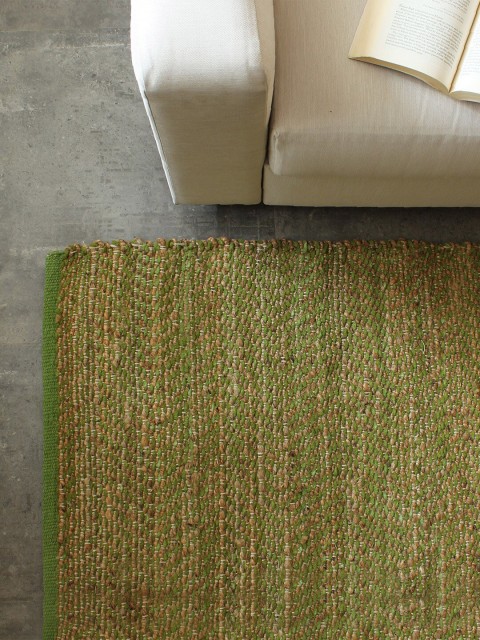 

House This Green Lozenge Floor Mat