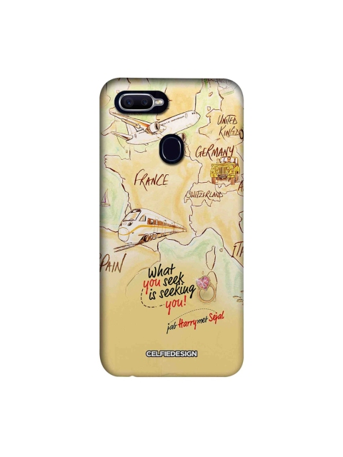 

CelfieDesign Beige & Green Bollywood Jab Harry Met Sejal Oppo F9 Pro Back Cover