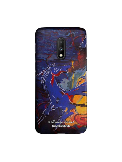 

CelfieDesign Unisex Blue & Red Rouble Nagi Young Idol OnePlus 7 Back Cover