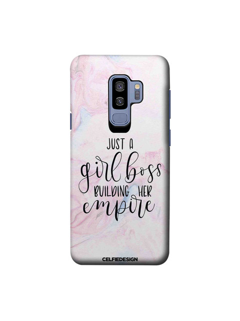 

CelfieDesign Pink Boss Lady Samsung Galaxy S9 Plus Back Cover