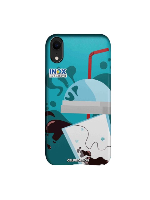 

CelfieDesign Blue & Grey Inox Sipup Apple iPhone XR Back Cover