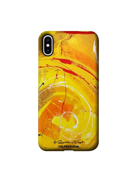 

CelfieDesign Yellow Sun Flower Apple iPhone XS Max Back Cover Rouble Nagi