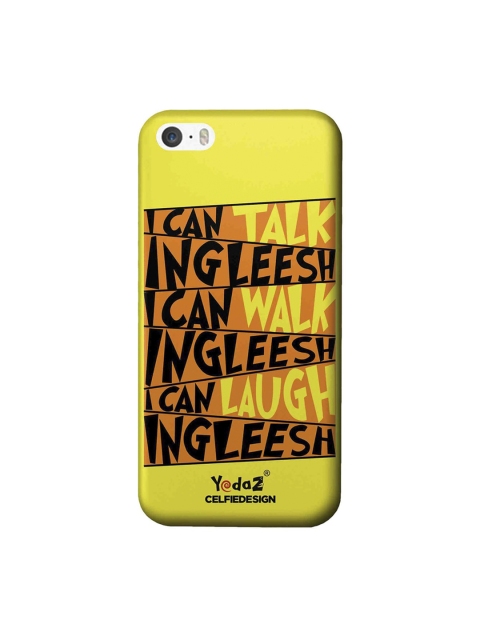

I Can Talk Ingleesh I Can Apple iPhone SE Back Cover Yedaz, Multi
