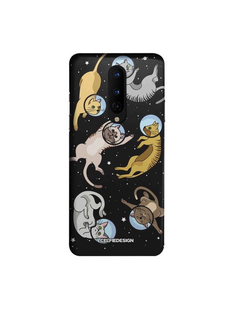 

CelfieDesign Multicolored Cat in Space OnePlus 8 Back Cover Base 501, Multi