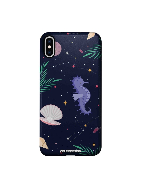 

CelfieDesign Multicoloured Space Beach Apple iPhone XS Max Cover, Multi