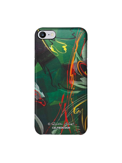 

CelfieDesign Green Strokes of Life iPhone 7 Back Case