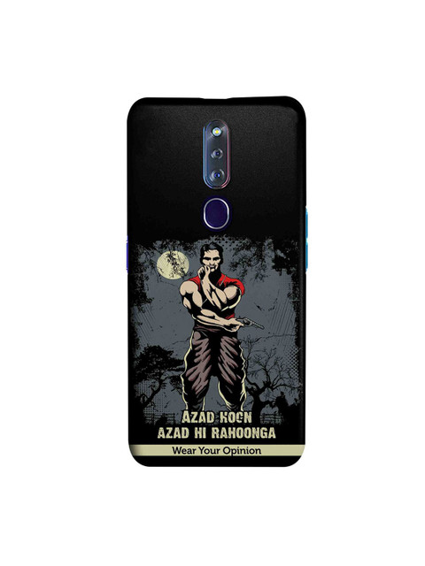 

CelfieDesign Grey & Black Azaad Hoon Oppo F11 Pro Sustainable Back Cover