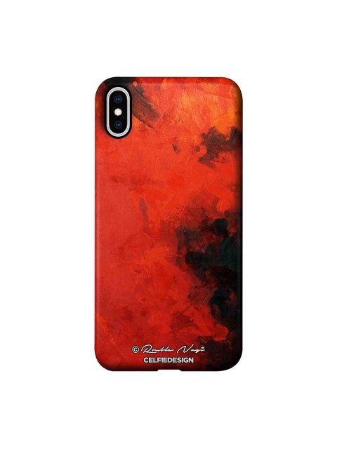 

CelfieDesign Red & Black On Me Rouble Nagi Apple iPhone XS Max Back Cover