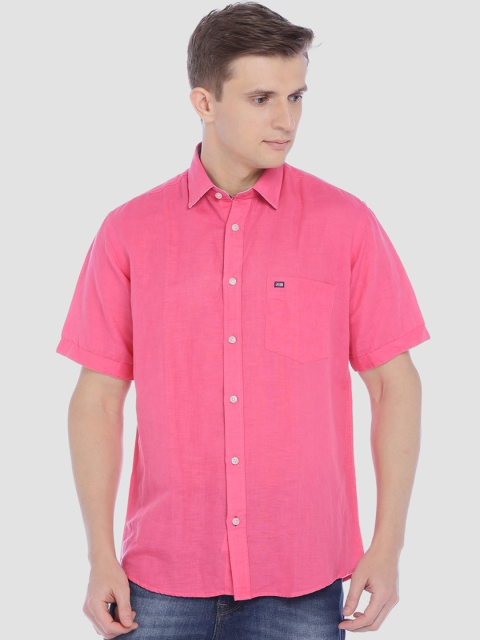 

Arrow Sport Men Pink Regular Fit Solid Casual Shirt