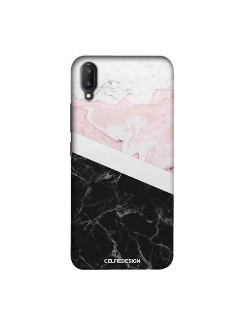

Black Pink Blend Vivo V11 Pro Back Cover Signature, Multi
