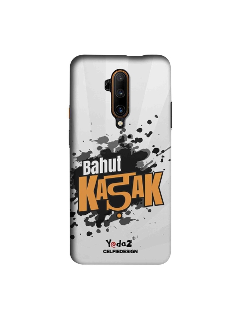 

CelfieDesign Black & Mustard Yellow Bahut Kadak OnePlus 7T Pro Back Cover