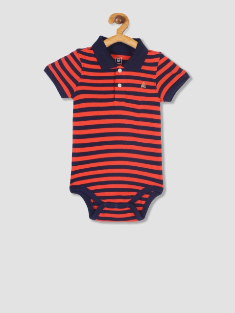 

GAP Girls Red Striped Bodysuit