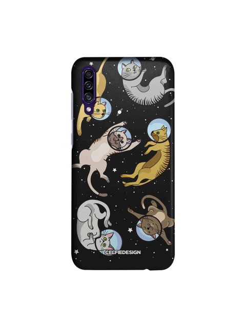

CelfieDesign Cat in Space Samsung Galaxy A30s Back Cover Base 501, Black