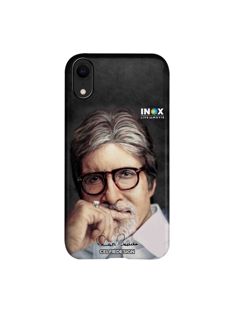 

CelfieDesign Black & White Inox BigB Printed iPhone XR Sustainable Back Cover