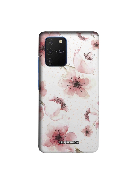 

CelfieDesign White & Pink Peach Pastels Samsung Galaxy S10 Lite Back Cover