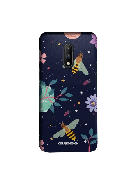 

CelfieDesign Space Bees OnePlus 7 Back Cover, Blue