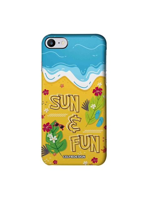 

CelfieDesign Yellow & Blue Sun And Fun Apple iPhone 7 Back Cover Base 501