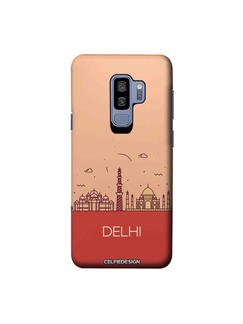 

CelfieDesign Multicoloured Delhi Skyline Samsung Galaxy S9 Plus Back Cover, Multi
