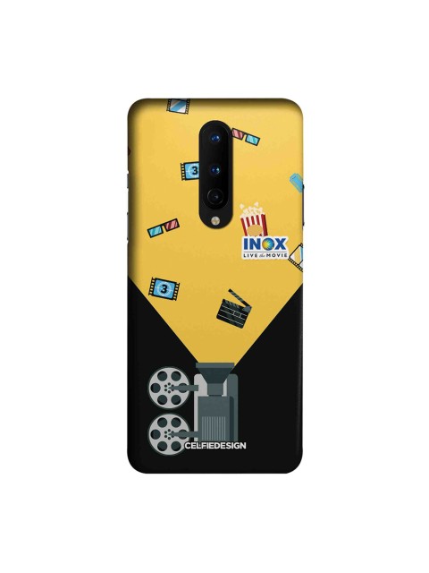 

CelfieDesign Yellow & Black Inox Cinema OnePlus 8 Case