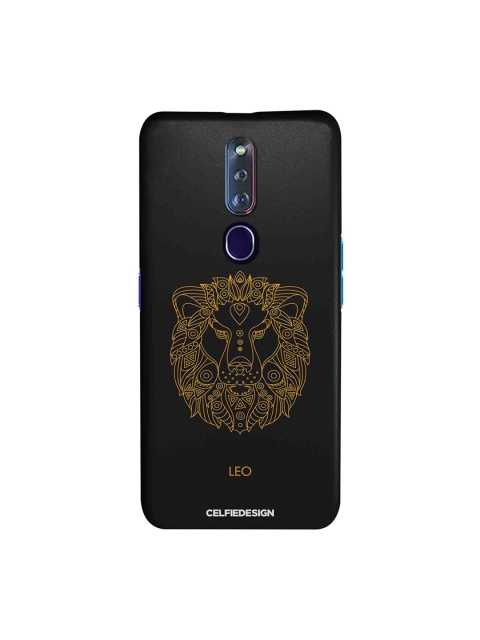 

CelfieDesign Black & Yellow Leo Oppo F11 Pro Sustainable Back Cover