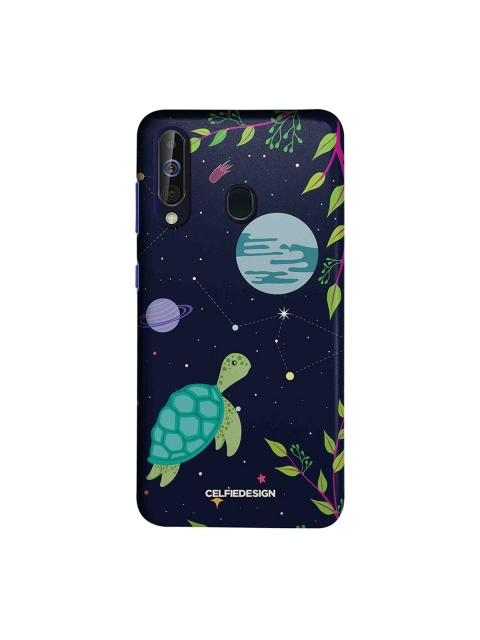 

CelfieDesign Multicolored Space Turtle Samsung Galaxy M40 Sustainable Back Cover, Multi