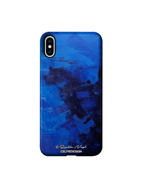 

CelfieDesign Blue & Black Horizon Printed iPhone XS Max Sustainable Back Cover