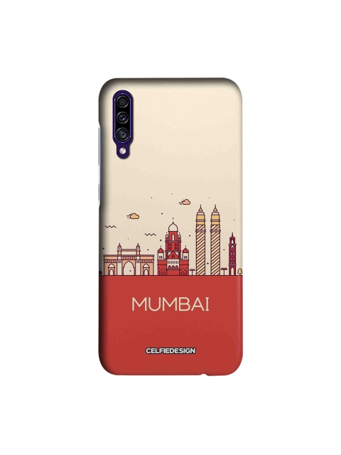 

CelfieDesign Mumbai Skyline Samsung Galaxy A30s Back Cover Signature, Peach