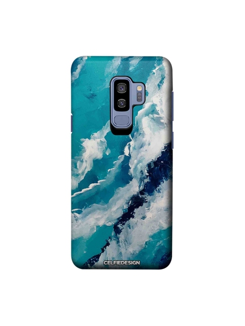 

CelfieDesign Blue Frothy Waves Base 501 Samsung Galaxy S9 Plus Back Cover