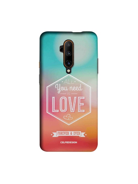 

CelfieDesign Blue & White All You Need is Love OnePlus 7T Pro Back Cover