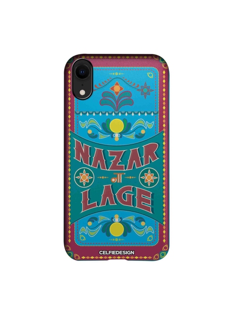 

CelfieDesign Multicoloured Nazar Lage Apple iPhone XR Back Cover, Multi