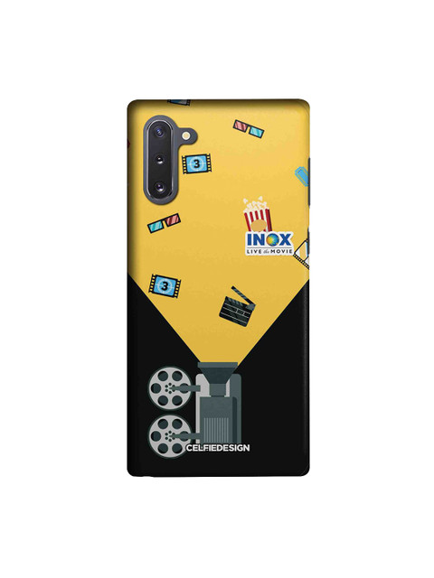 

CelfieDesign Yellow & Black Inox Cinema Samsung Galaxy Note10 Sustainable Back Cover