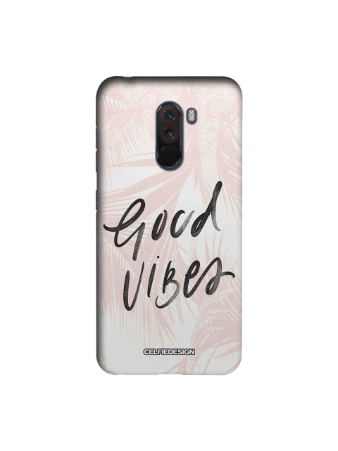 

CelfieDesign Pink & Black Good Vibes Xiaomi Poco F1 Sustainable Back Cover