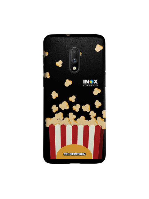 

CelfieDesign Unisex Black & Yellow INOX Popcorn OnePlus 7 Back Cover