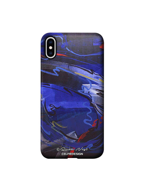 

CelfieDesign Happy Sky Apple iPhone XS Max Sustainable Back Cover, Blue