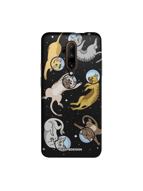 

CelfieDesign Black & Brown Cat in Space OnePlus 7T Pro Back Cover