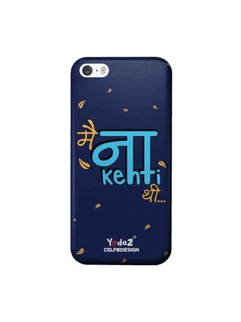 

CelfieDesign Navy Blue Main Kehti Thi Apple iPhone SE Back Cover