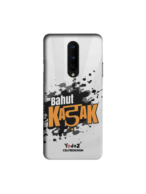 

CelfieDesign Bahut Kadak OnePlus 8 Back Cover Yedaz, White