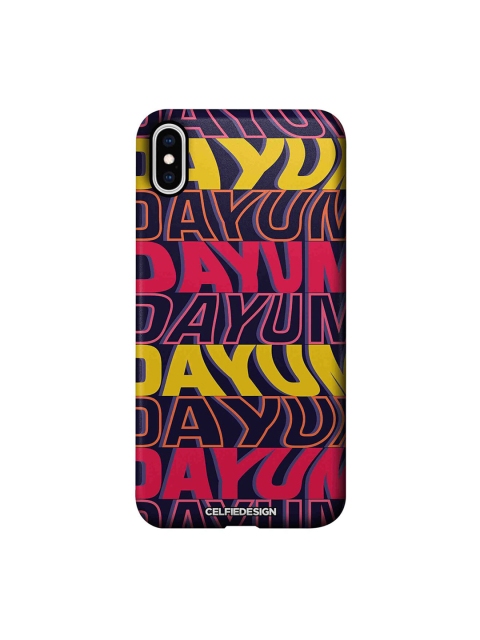 

CelfieDesign Pink Swagger Dayum Apple iPhone XS Max Back Cover