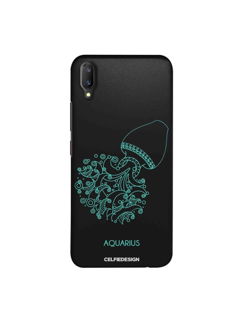 

CelfieDesign Black & Green Aquarius Zodiac Vivo V11 Pro Back Cover